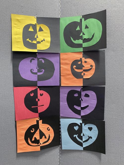 Pumpkin artwork.